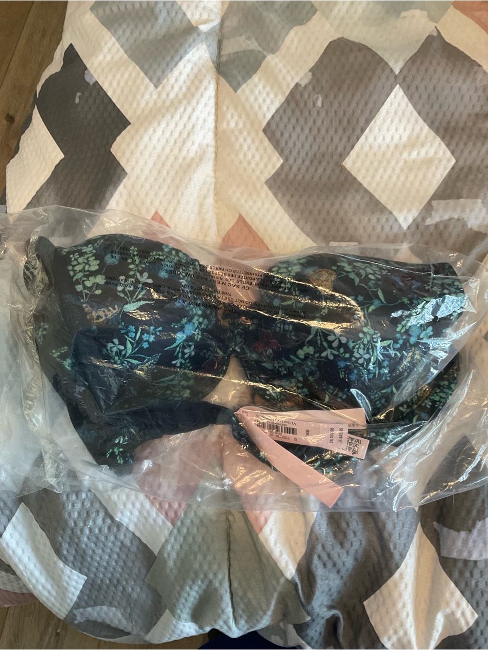 Floral Underwire Victoria’s Secret Floral Lace Bra